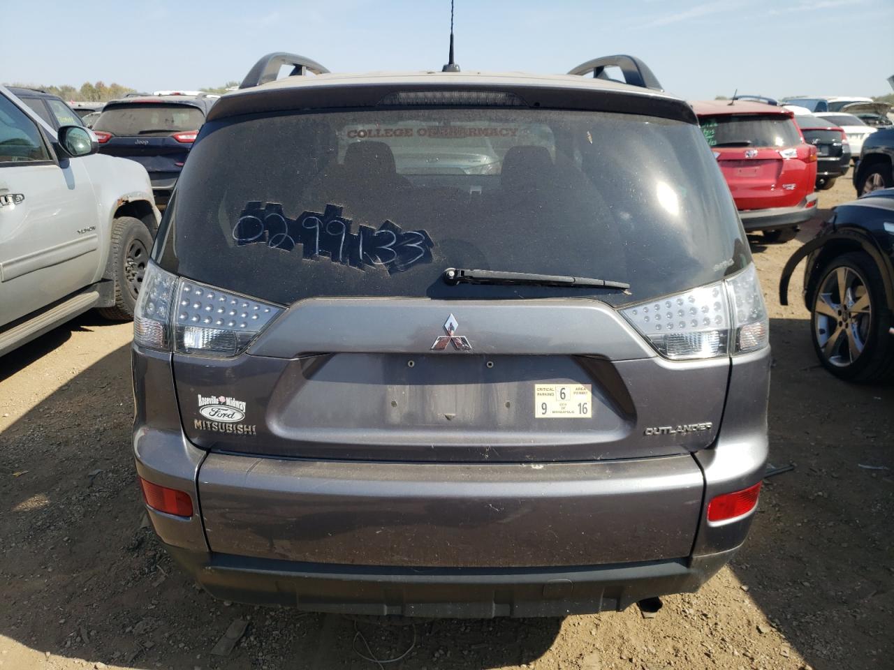 2009 Mitsubishi Outlander Es VIN: JA4LT21W89Z011494 Lot: 72094324