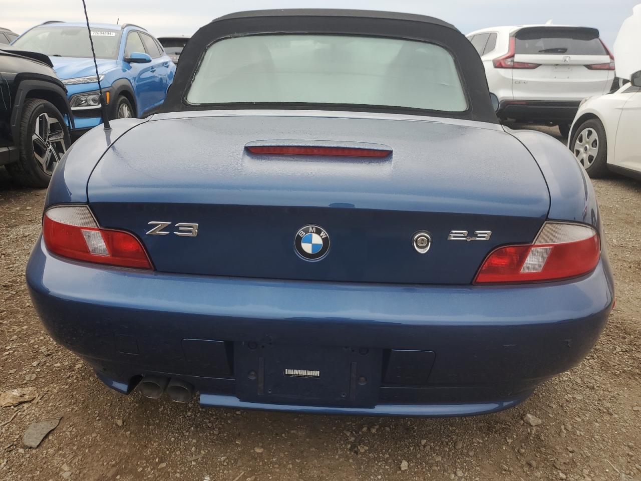 2000 BMW Z3 2.3 VIN: WBACH9348YLM92485 Lot: 72951904