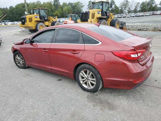  HYUNDAI SONATA 2015 Бургунді