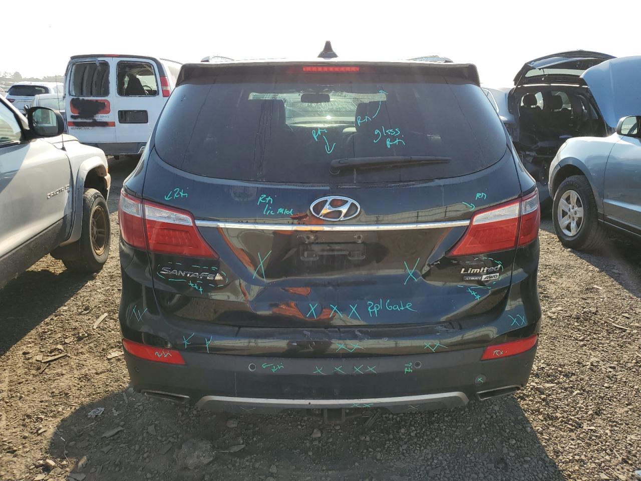 KM8SRDHF8FU111603 2015 Hyundai Santa Fe Gls