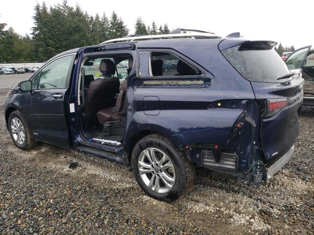  TOYOTA SIENNA 2021 Blue