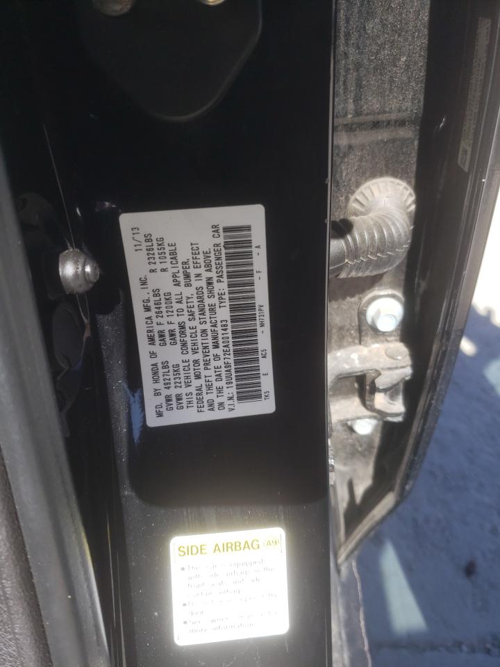 19UUA9F72EA001483 2014 Acura Tl Advance