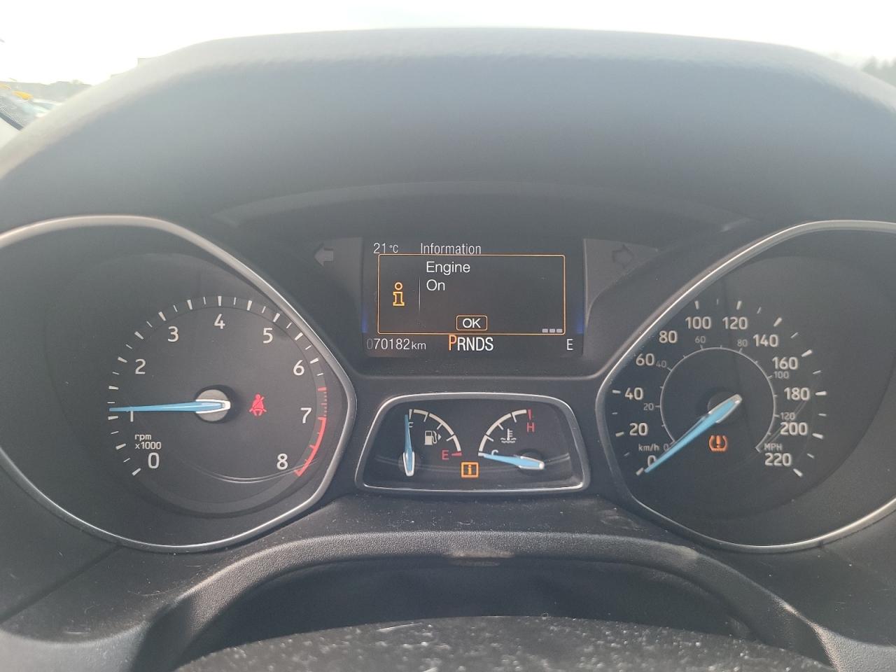 1FADP3FE0GL239807 FORD FOCUS 2016