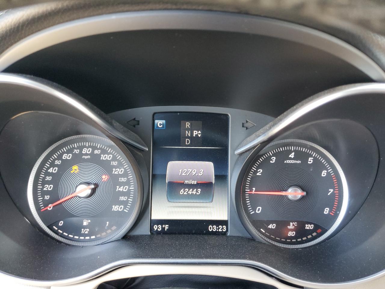 2017 Mercedes-Benz C 300 VIN: WDDWJ4JB4HF423595 Lot: 72126724