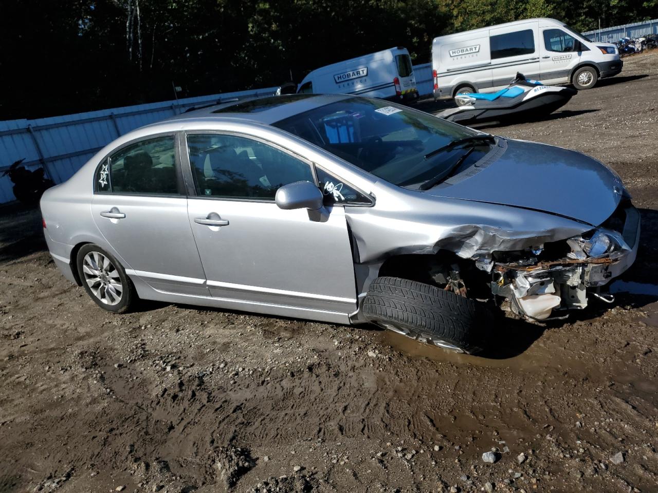 2010 Honda Civic Ex VIN: 19XFA1F86AE034608 Lot: 73142974