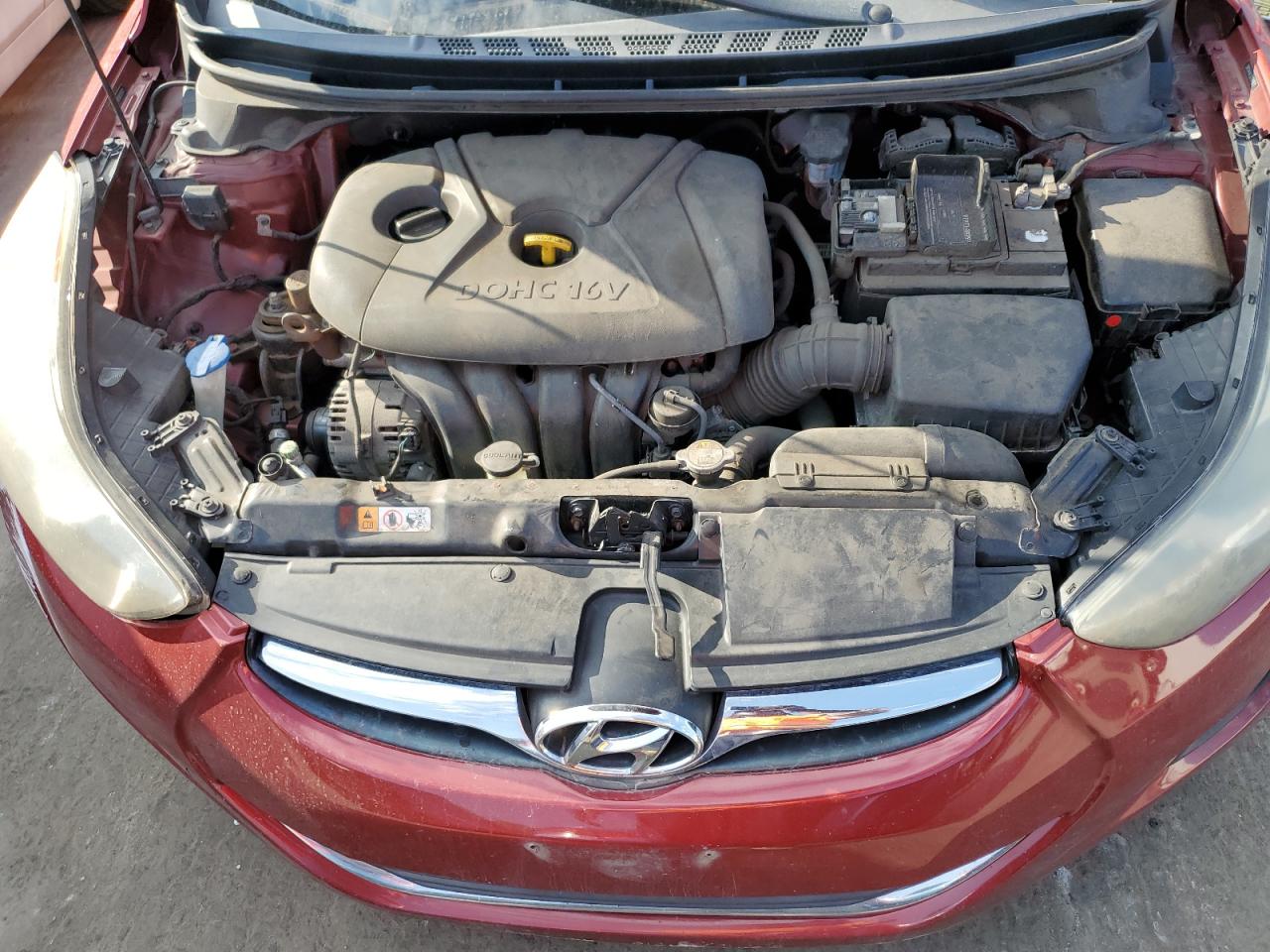 2013 Hyundai Elantra Gls VIN: 5NPDH4AE0DH347977 Lot: 70171684