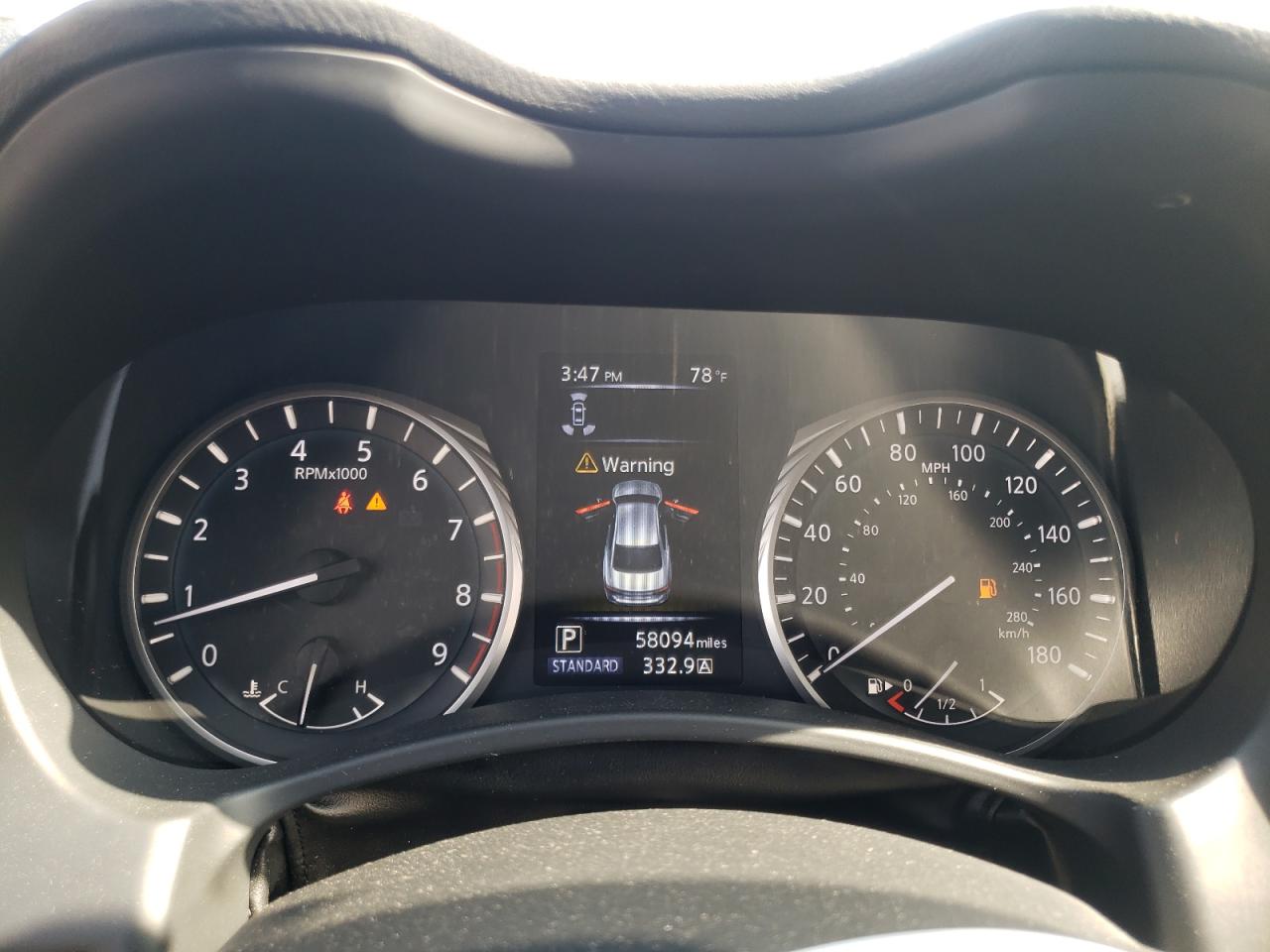 JN1FV7AR7KM800178 2019 Infiniti Q50 Red Sport 400