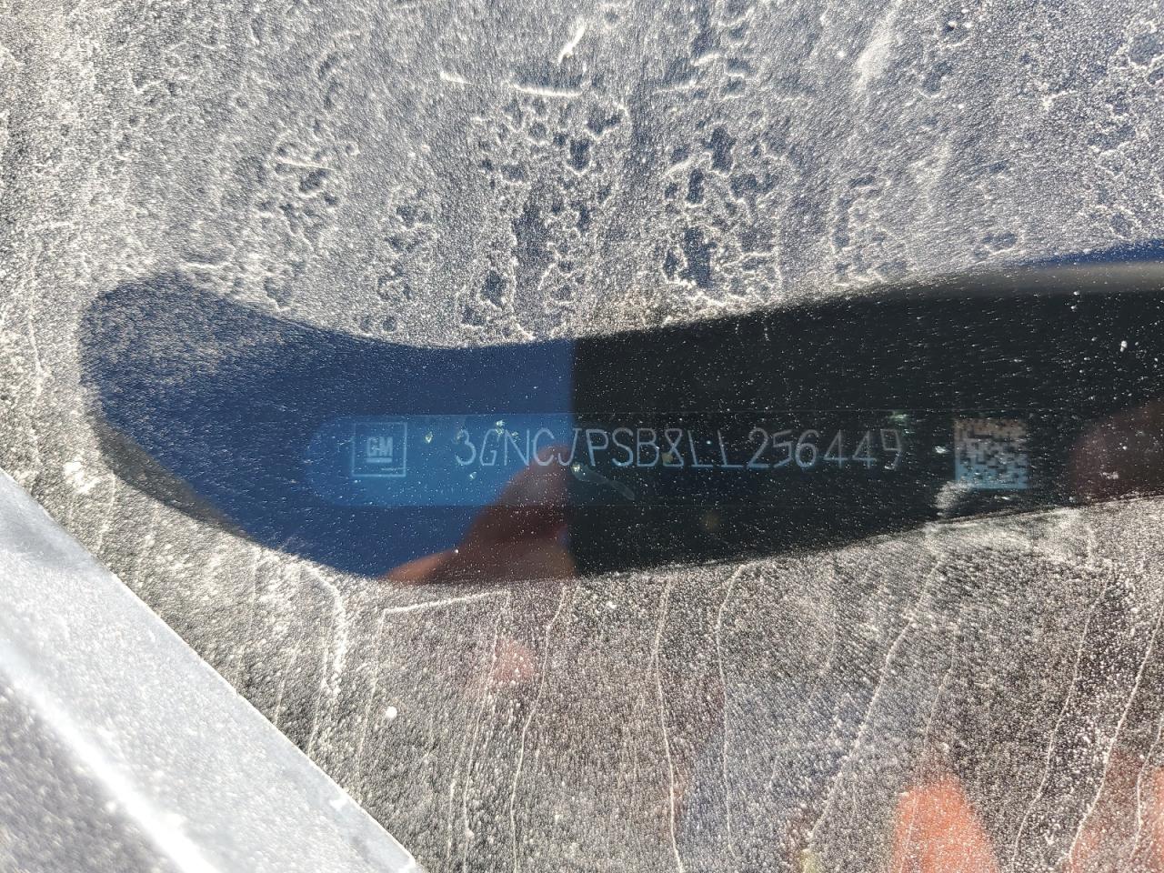 3GNCJPSB8LL256449 CHEVROLET TRAX 2020