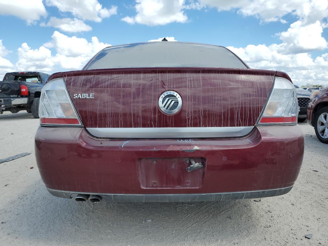 2008 Mercury Sable Luxury VIN: 1MEHM40W08G619623 Lot: 71928004