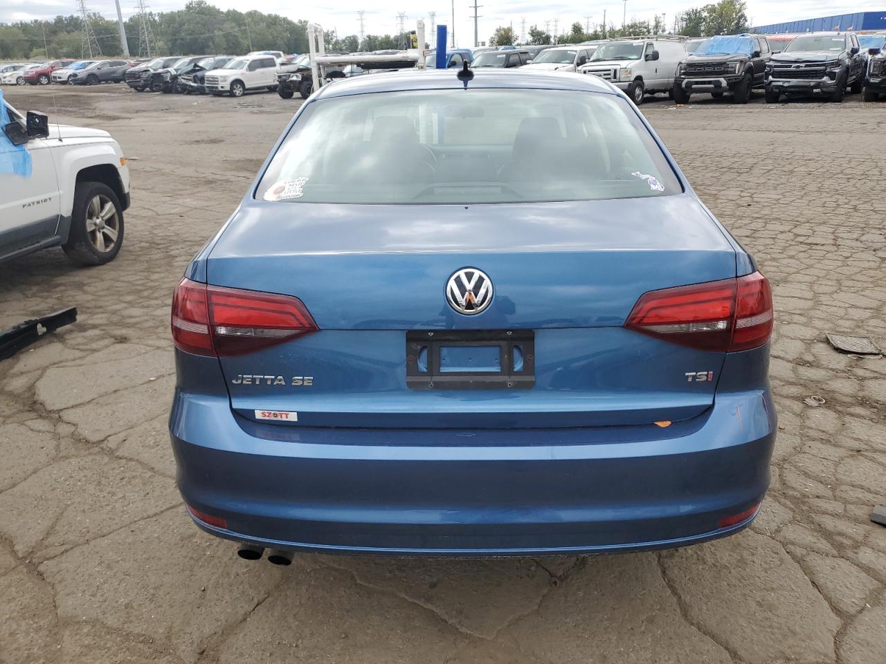 2017 Volkswagen Jetta Se VIN: 3VWDB7AJ9HM258146 Lot: 72763854