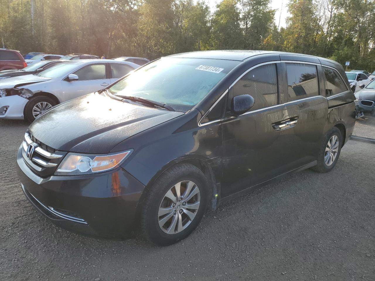 2014 Honda Odyssey Ex VIN: 5FNRL5H4XEB502722 Lot: 67381734