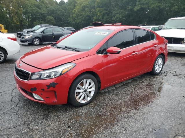  KIA FORTE 2017 Красный