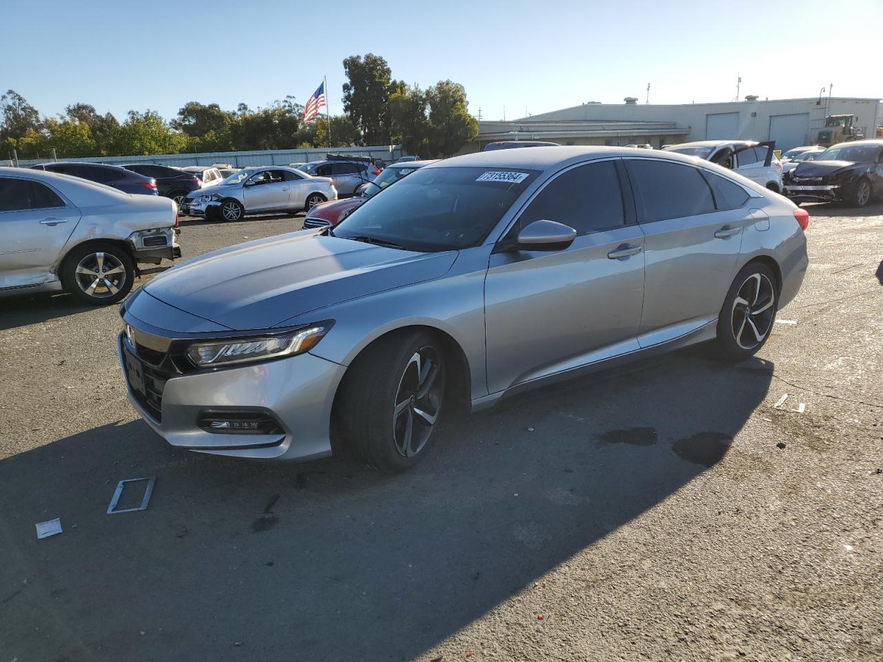 1HGCV1F34JA208899 2018 HONDA ACCORD - Image 1