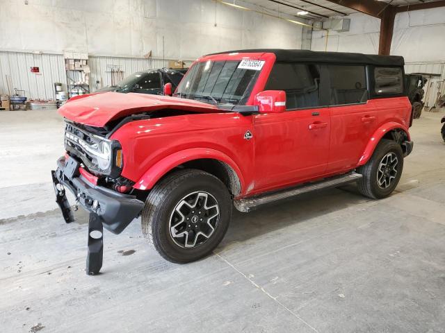  FORD BRONCO 2021 Червоний