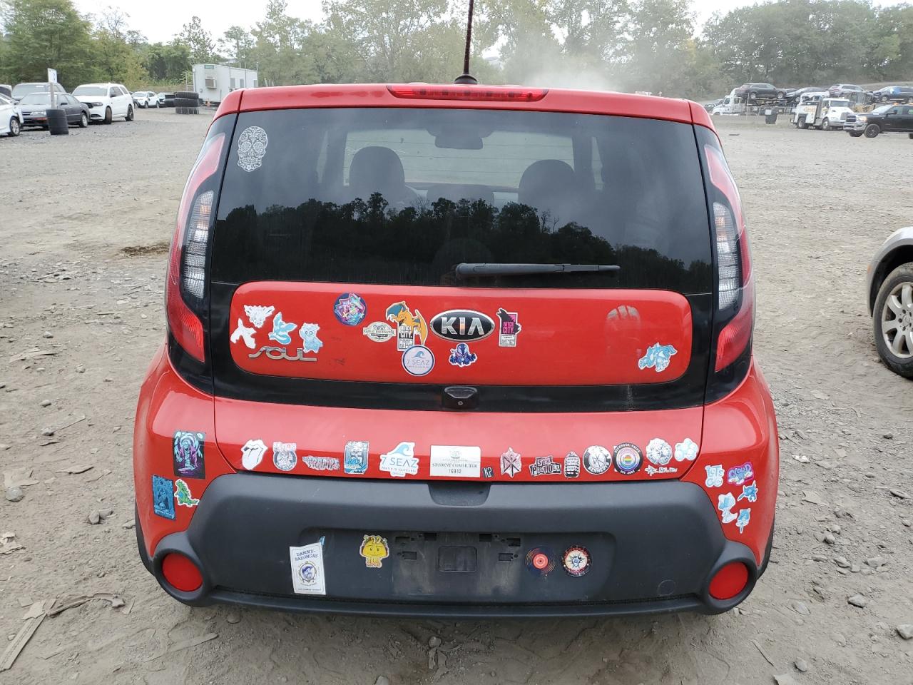 2015 Kia Soul + VIN: KNDJP3A5XF7763283 Lot: 72966644