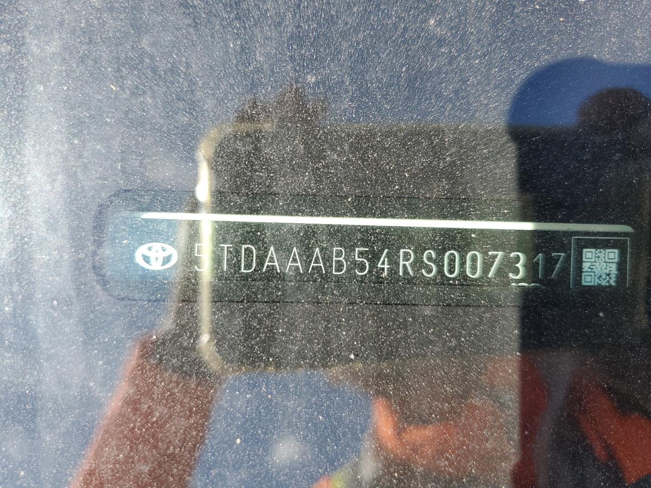 5TDAAAB54RS007317 TOYOTA GRAND HIGH 2024