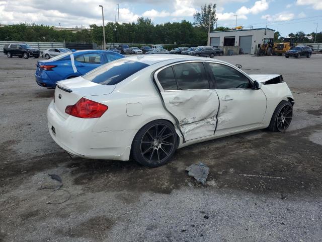 Седани INFINITI G37 2012 Білий