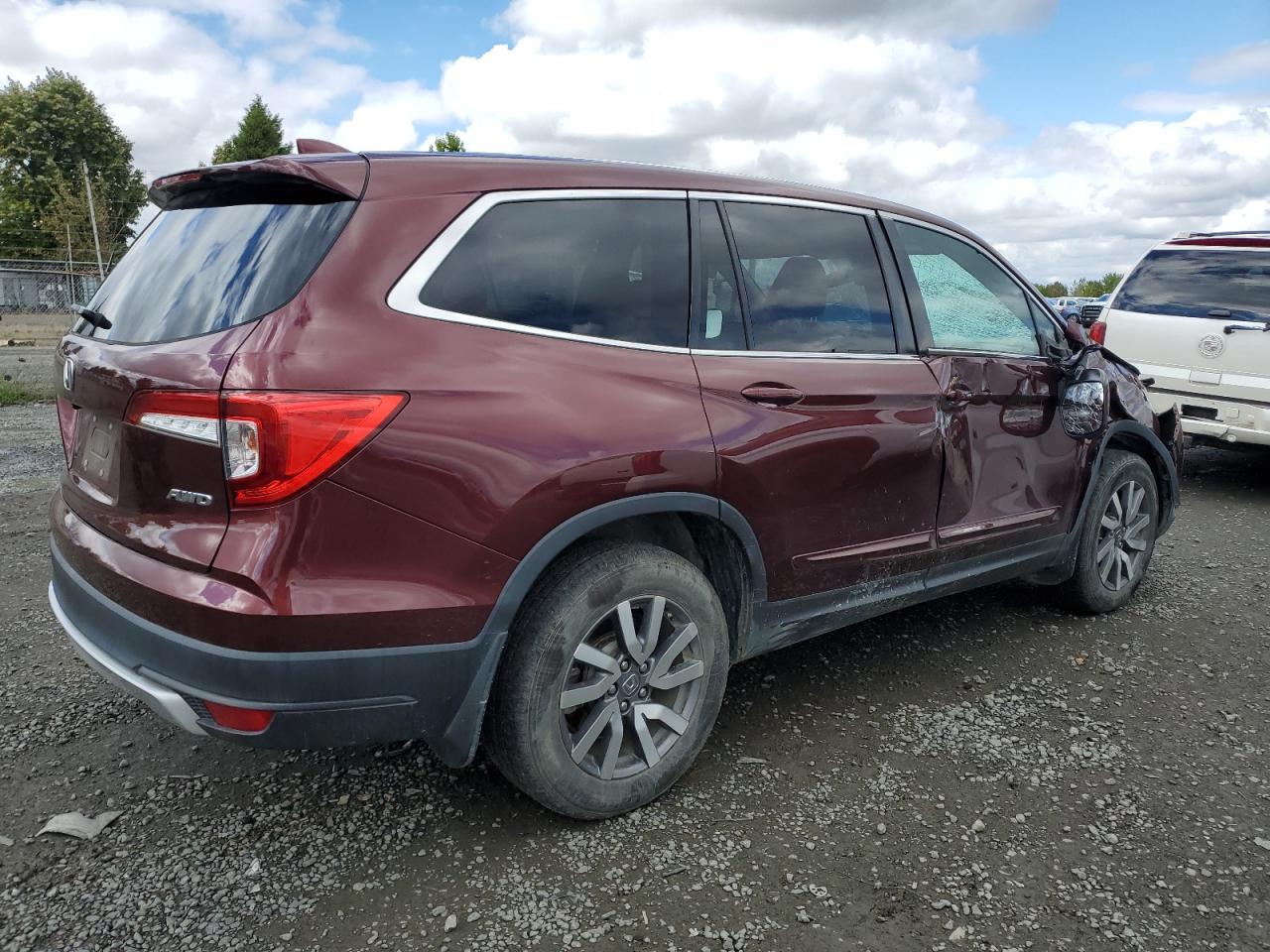 2019 Honda Pilot Exl VIN: 5FNYF6H59KB046127 Lot: 71668354