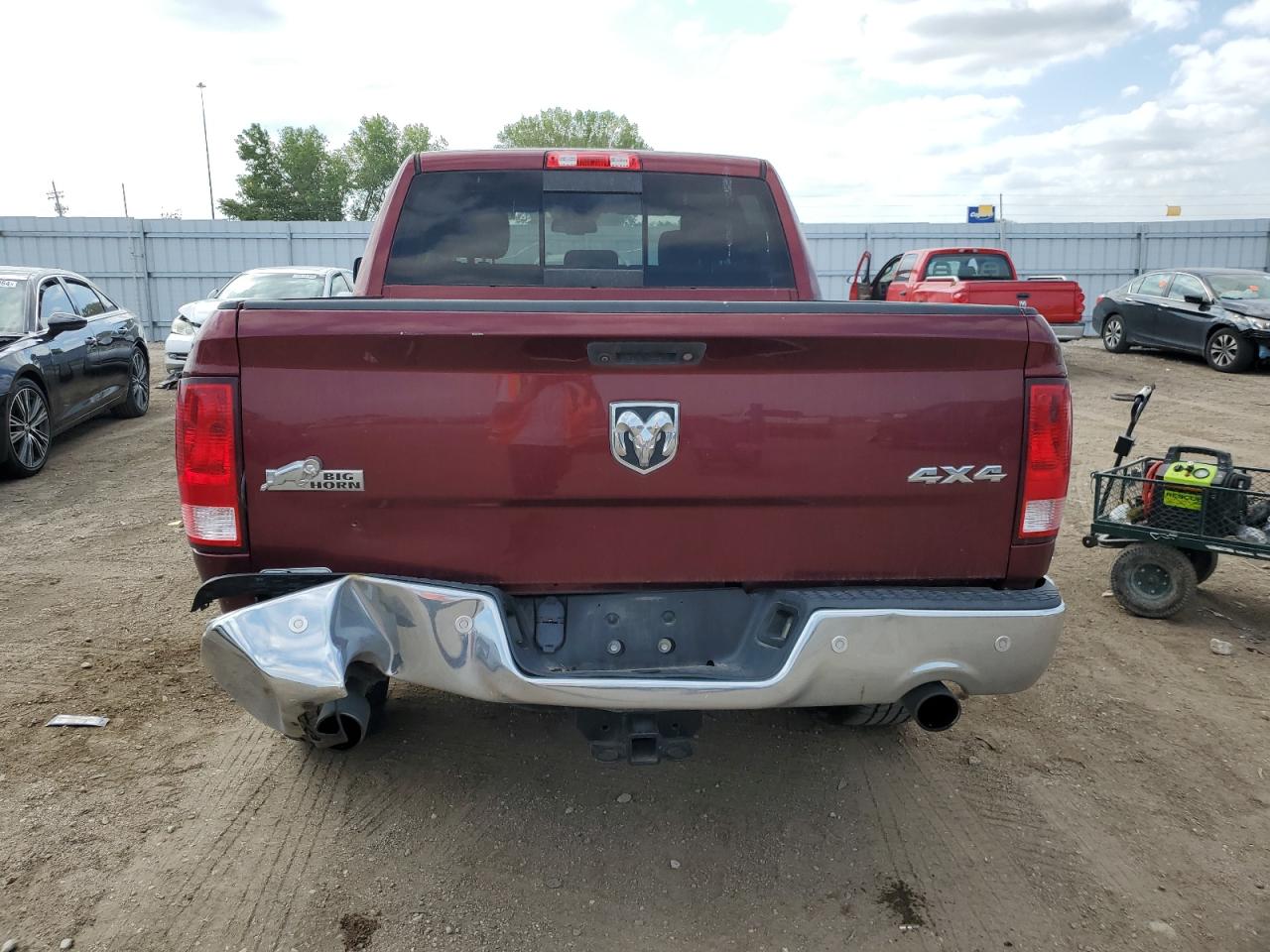 2017 Ram 1500 Slt VIN: 3C6RR7LT8HG506699 Lot: 72126494