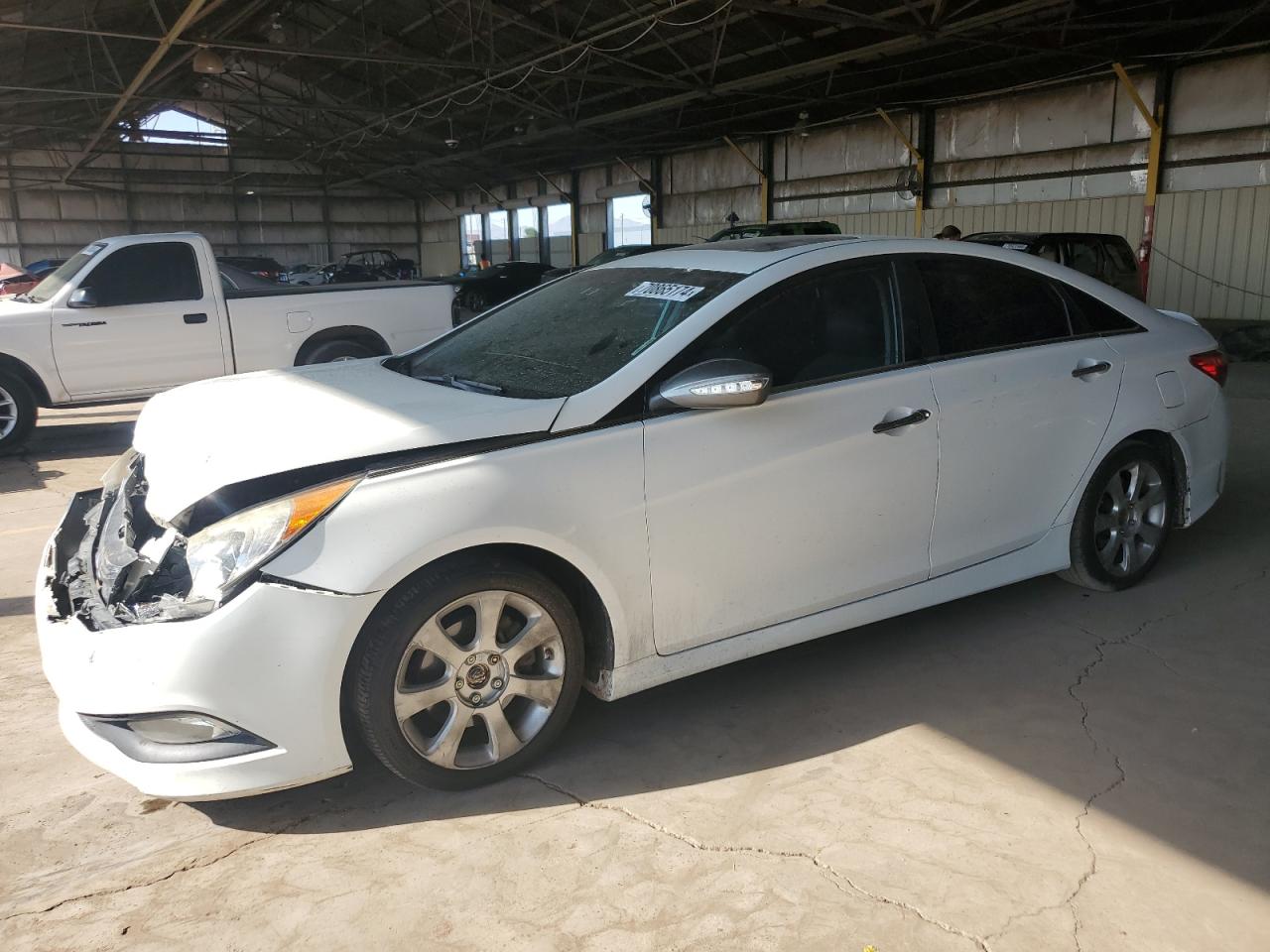 VIN 5NPEC4AB8EH830580 2014 HYUNDAI SONATA no.1