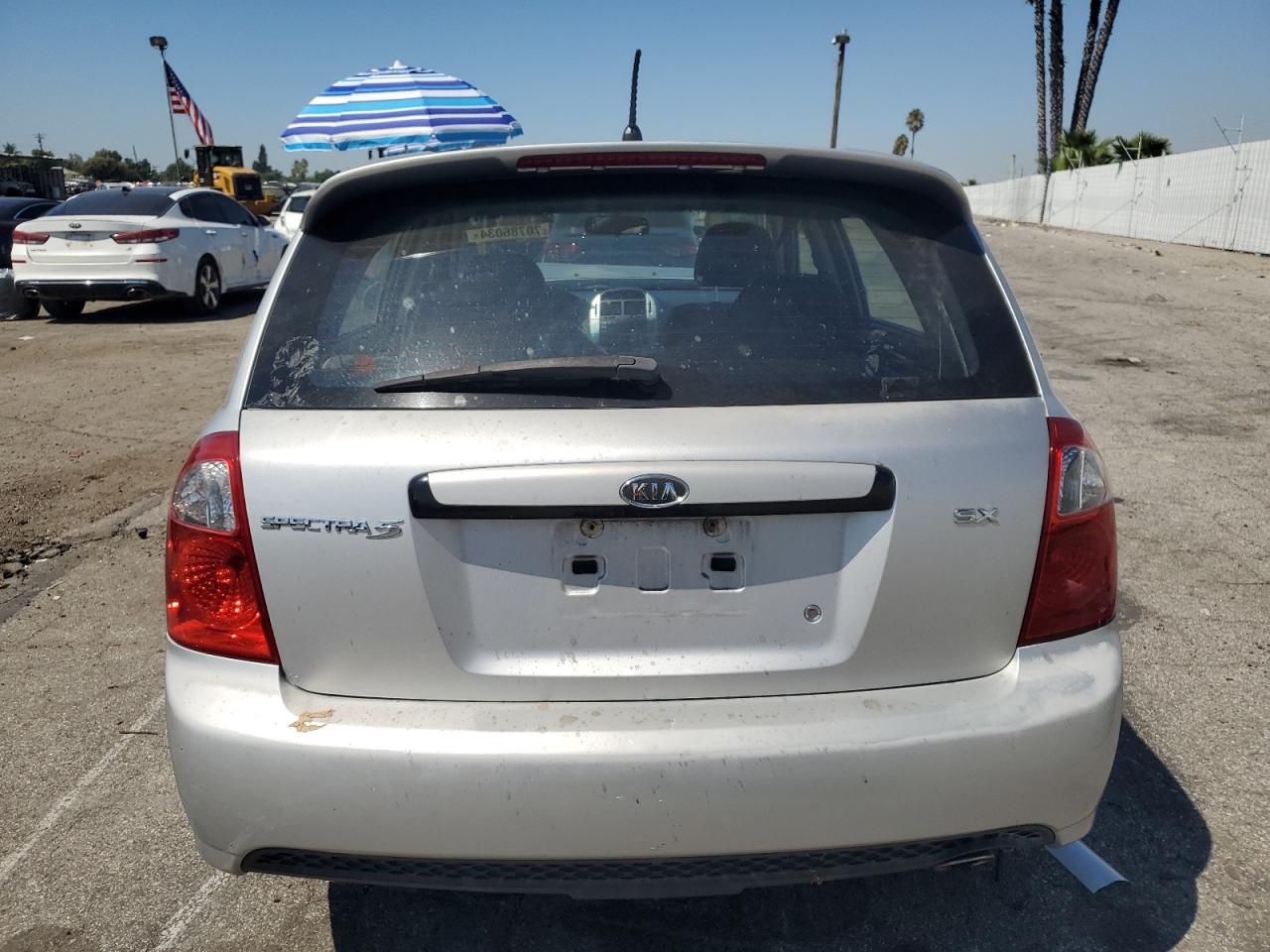 2008 Kia Spectra5 5 Sx VIN: KNAFE162285022183 Lot: 70786034