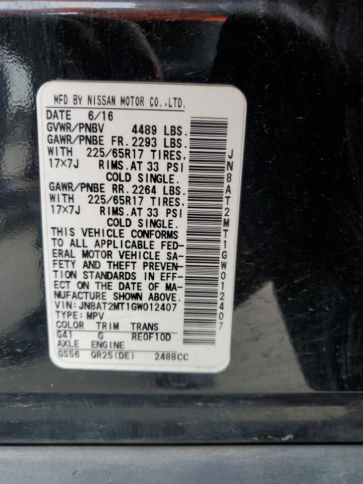 JN8AT2MT1GW012407 2016 NISSAN ROGUE - Image 15