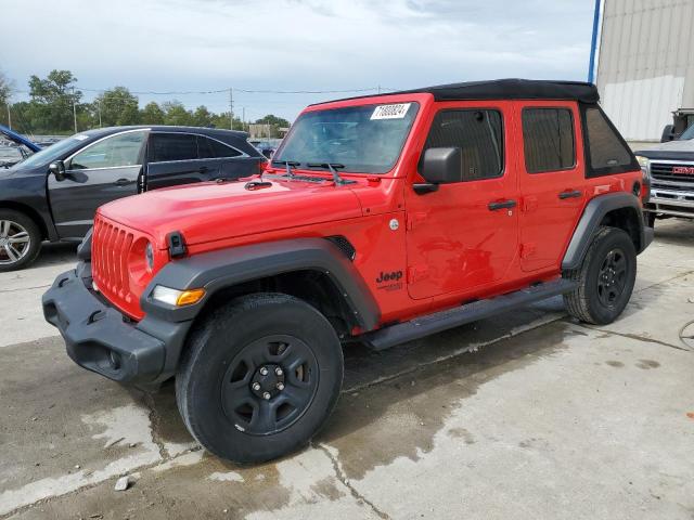  JEEP WRANGLER 2021 Красный