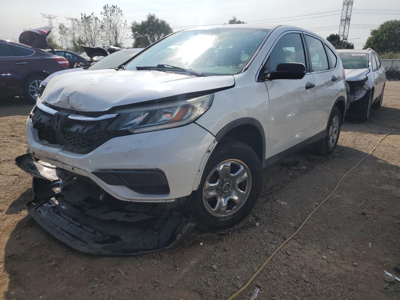 5J6RM4H30FL046267 2015 Honda Cr-V Lx