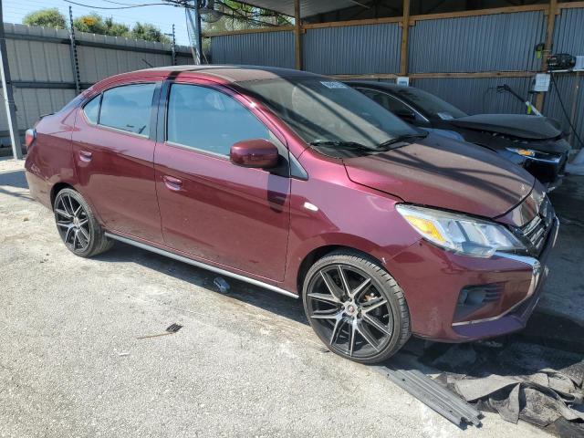  MITSUBISHI MIRAGE 2021 Burgundy