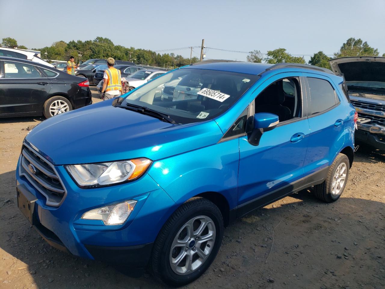 2020 Ford Ecosport Se VIN: MAJ6S3GL5LC325760 Lot: 69505714