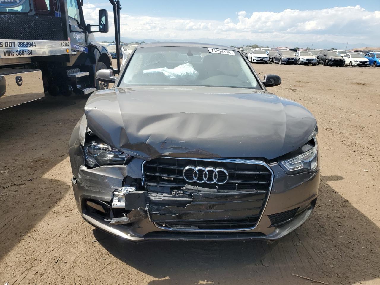 WAULFAFR1EA071293 2014 Audi A5 Premium Plus