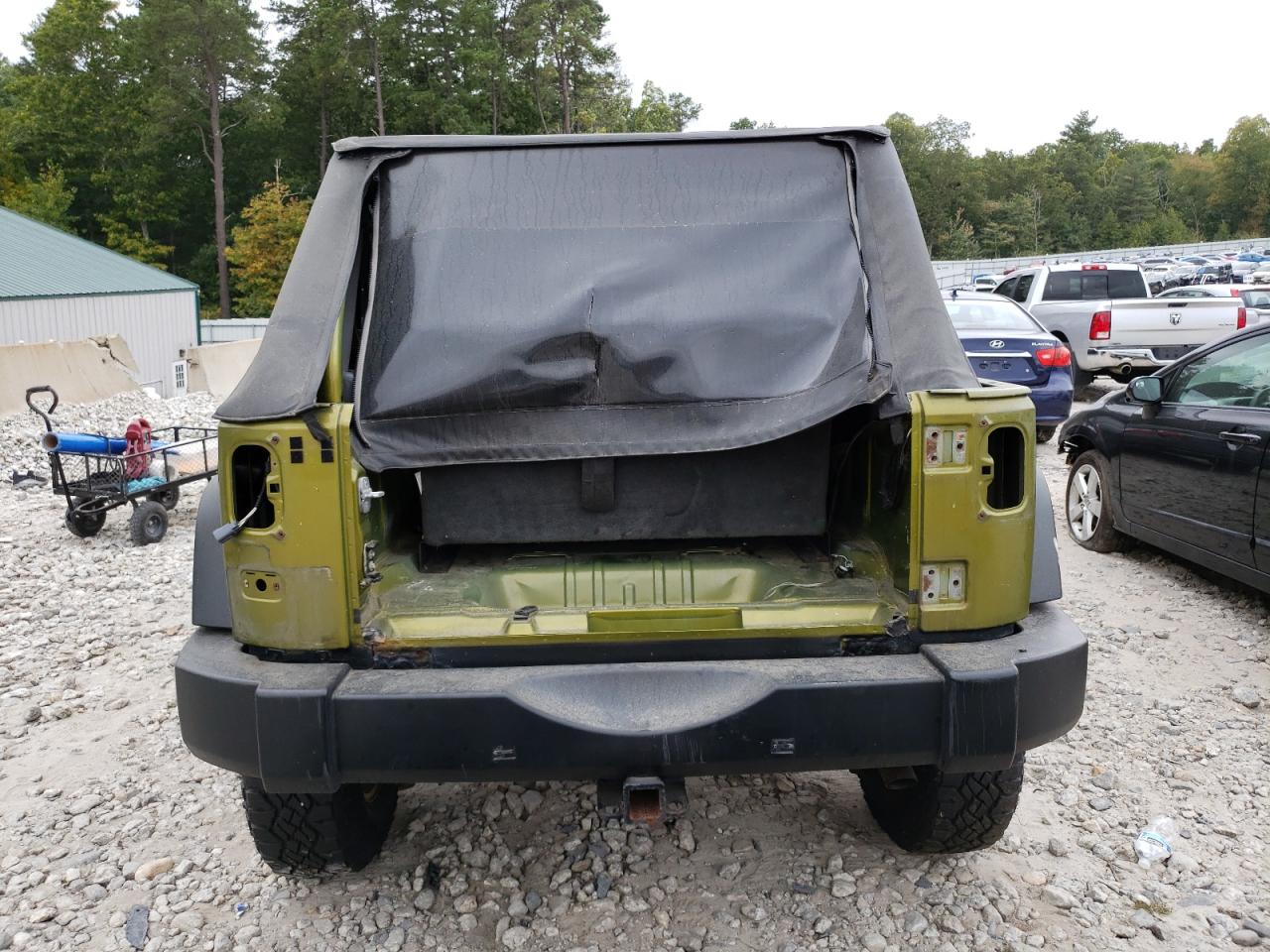 2007 Jeep Wrangler X VIN: 1J4GA39127L140787 Lot: 72025204