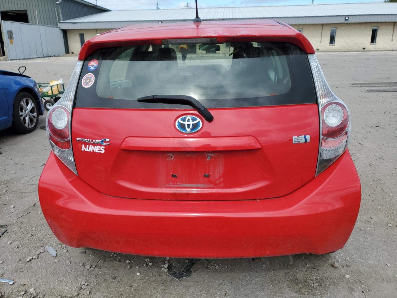 2013 Toyota Prius C VIN: JTDKDTB34D1542370 Lot: 72497534