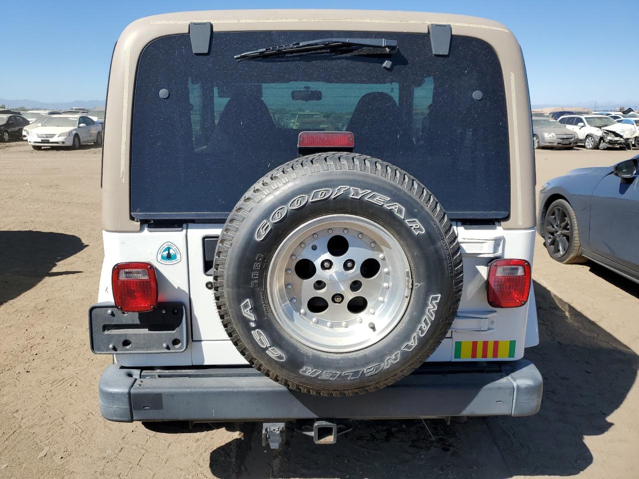 1999 Jeep Wrangler / Tj Sahara VIN: 1J4FY49S3XP409877 Lot: 72223874