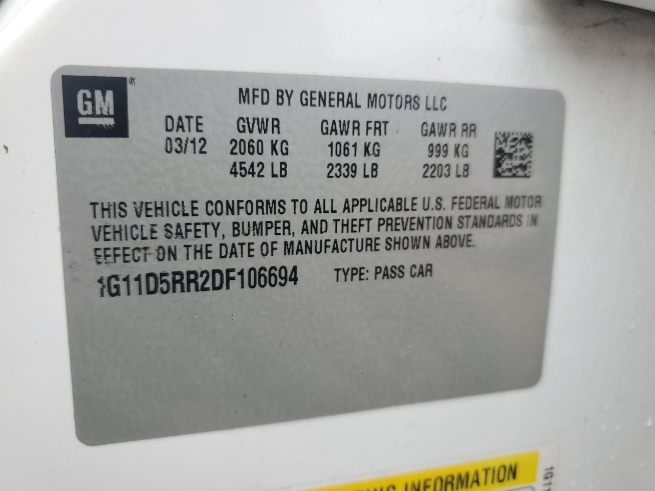 2013 Chevrolet Malibu - Image 12