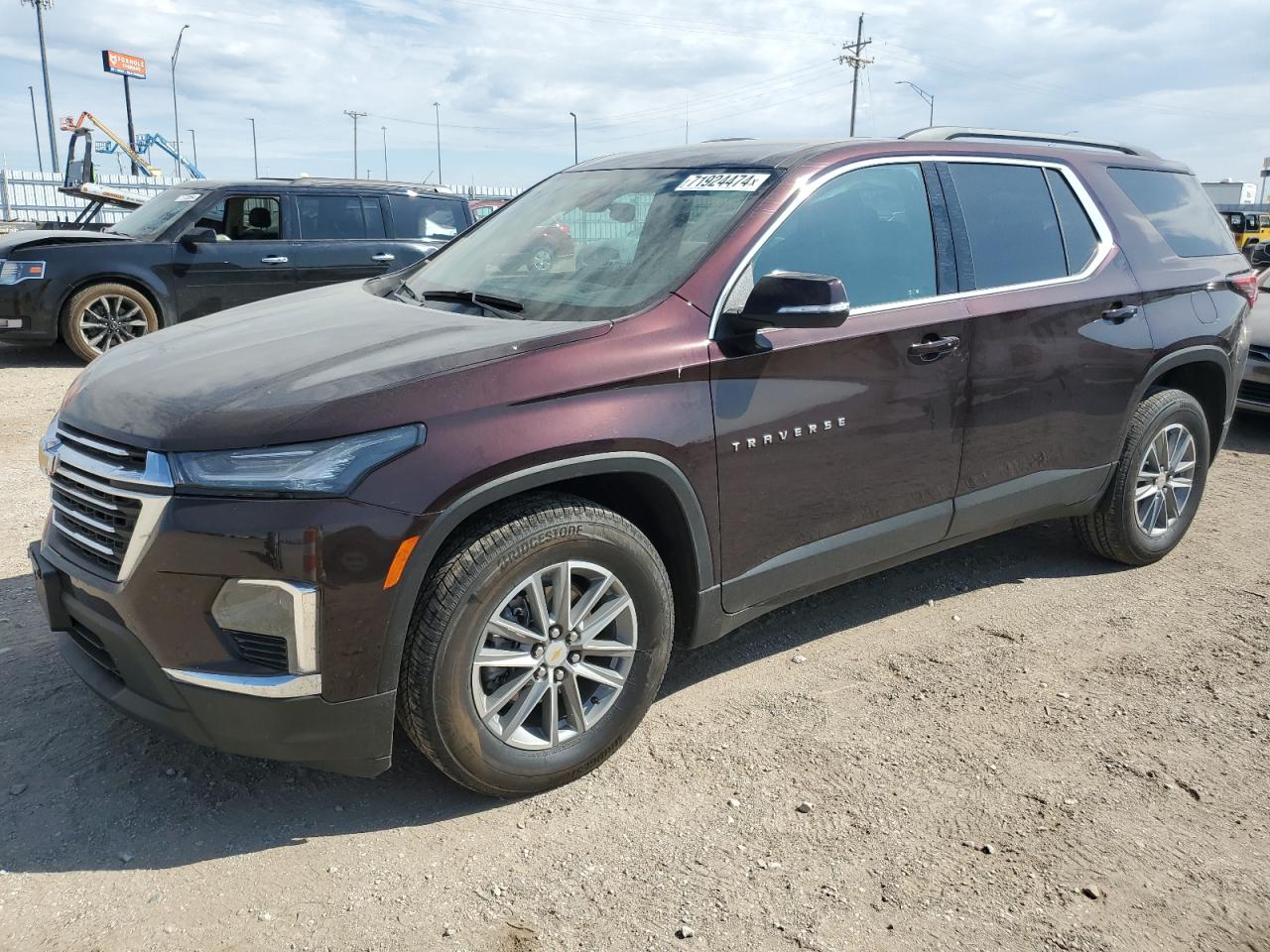 2022 Chevrolet Traverse Lt VIN: 1GNEVGKW1NJ172032 Lot: 71924474