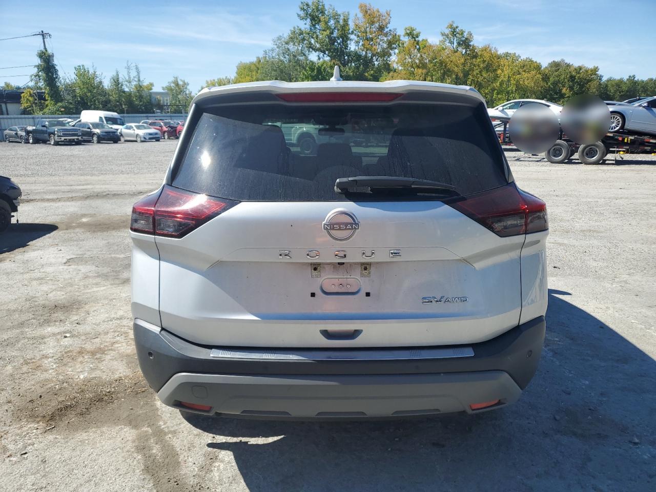 2022 Nissan Rogue Sv VIN: 5N1BT3BB4NC697710 Lot: 70956294