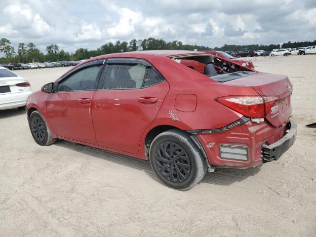  TOYOTA COROLLA 2019 Red