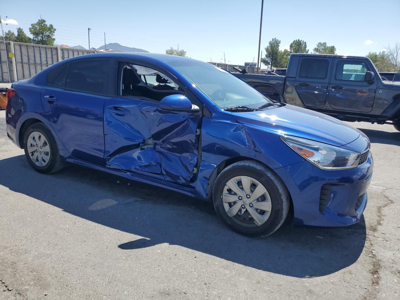 2020 Kia Rio Lx VIN: 3KPA24AD3LE354176 Lot: 71248114