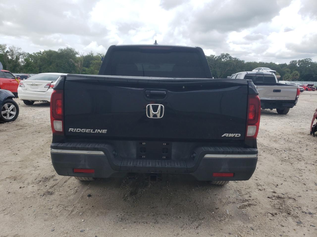 2017 Honda Ridgeline Rtl VIN: 5FPYK3F61HB019672 Lot: 71172654