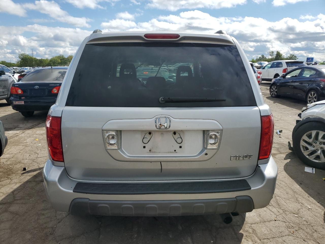 2004 Honda Pilot Exl VIN: 2HKYF18654H544213 Lot: 70046714