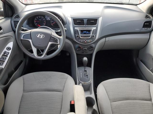  HYUNDAI ACCENT 2015 Czerwony