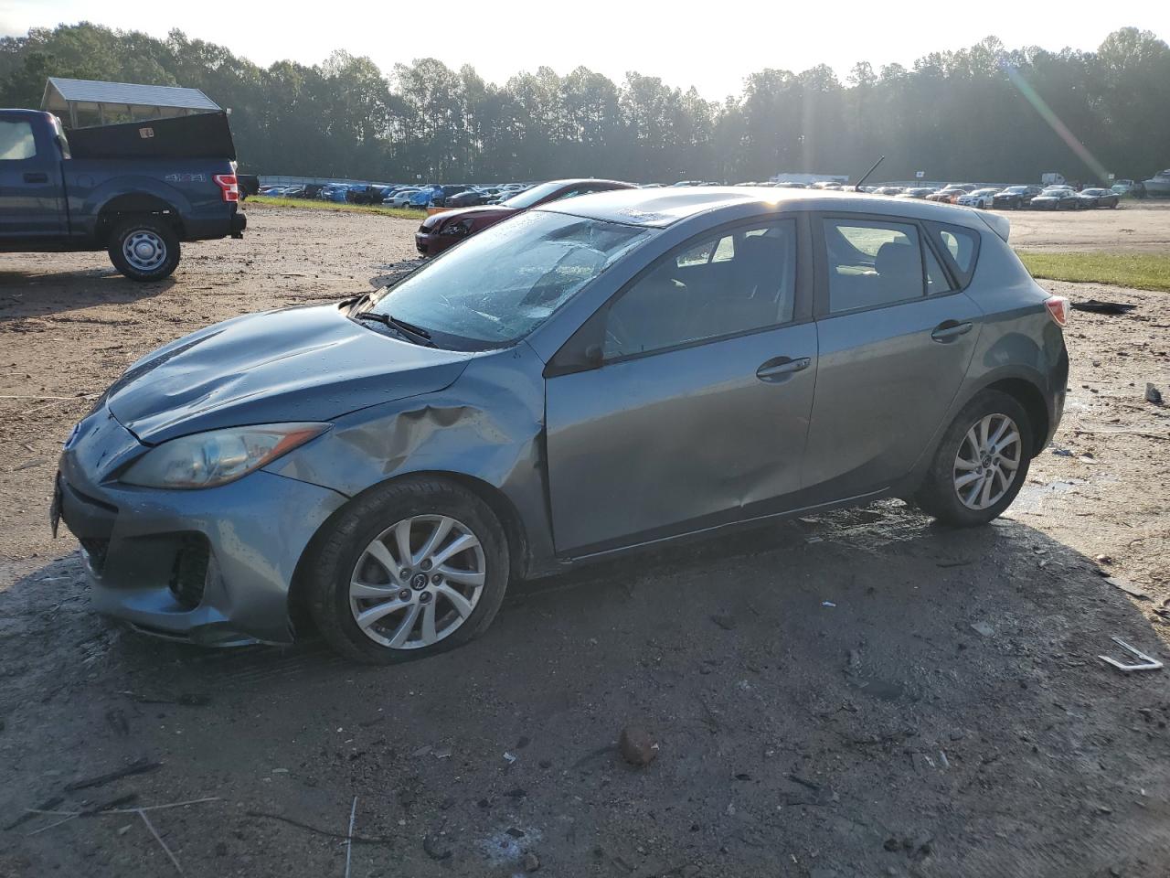 2013 Mazda 3 I VIN: JM1BL1L79D1707869 Lot: 73038714