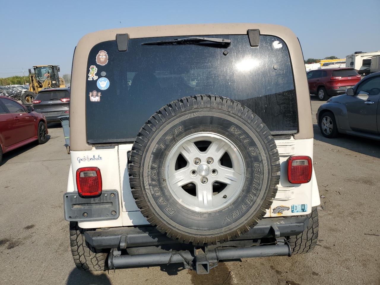 2002 Jeep Wrangler / Tj Sahara VIN: 1J4FA59S62P768577 Lot: 69511574