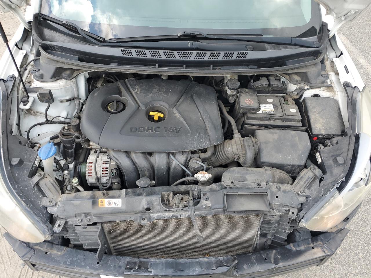 5NPDH4AEXEH477508 2014 Hyundai Elantra Se