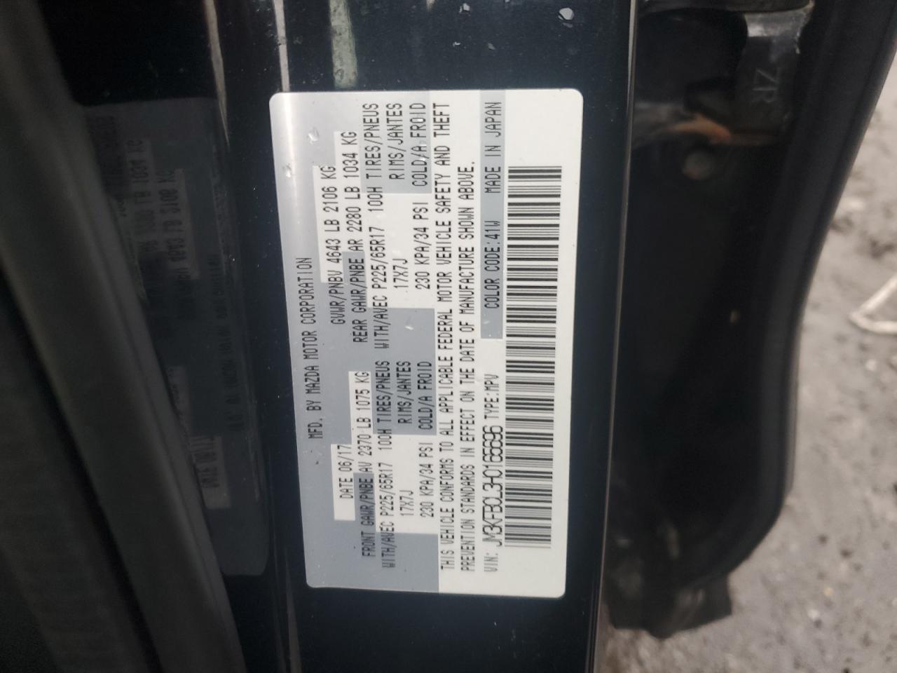 JM3KFBCL3H0165696 2017 MAZDA CX-5 - Image 13