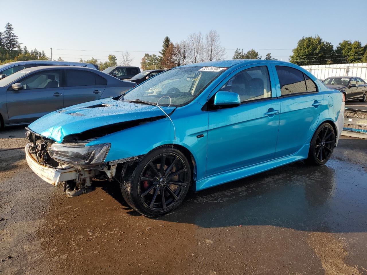 2012 Mitsubishi Lancer Es/Es Sport white sedan gas JA32U2FU0CU611175 photo #1