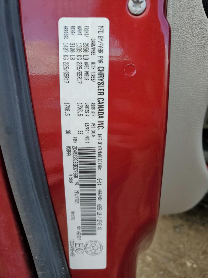 2C4RDGBG6ER377668 2014 Dodge Grand Caravan Se