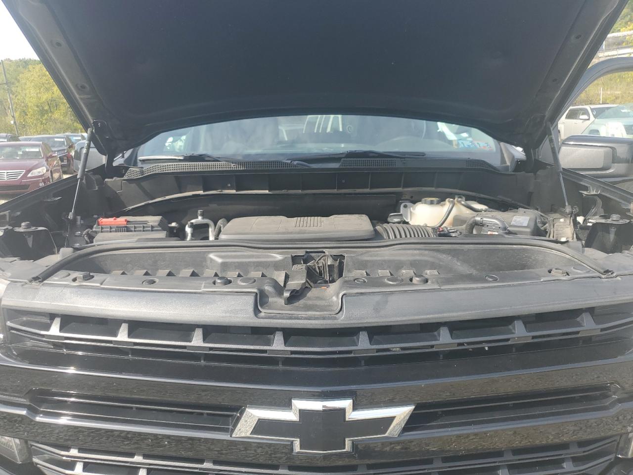 2021 Chevrolet Silverado K1500 Rst VIN: 1GCUYEEDXMZ317255 Lot: 71839034