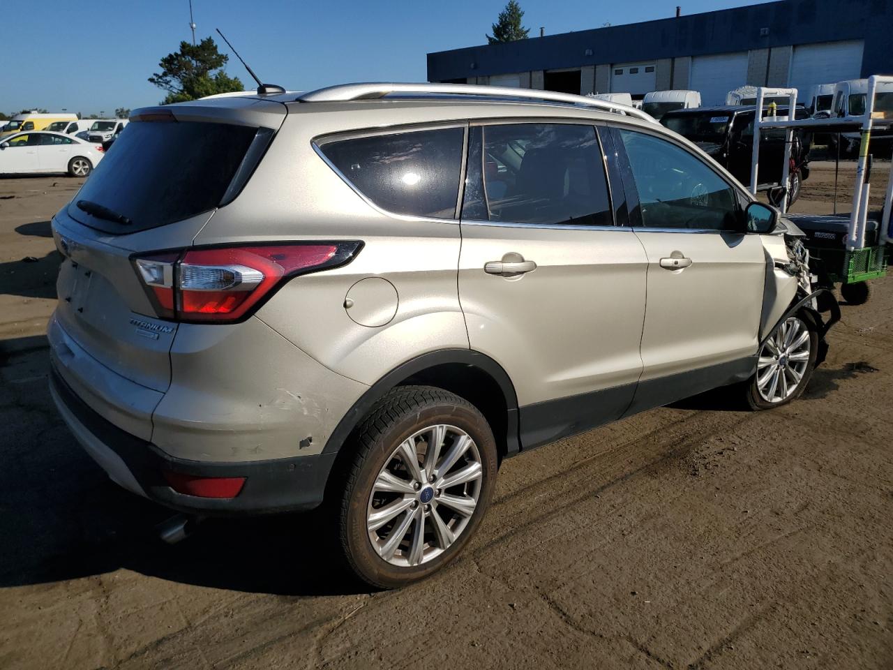 2017 Ford Escape Titanium VIN: 1FMCU0JD6HUC23582 Lot: 71762034